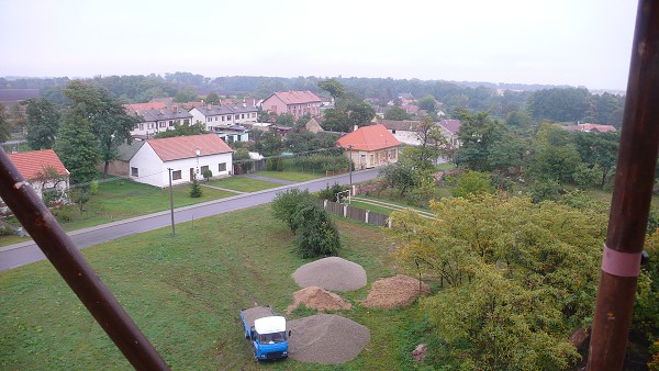 Oprava kostela - léto-podzim 2008