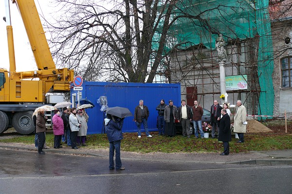 Vyzvednutí věže - 21.11.2008