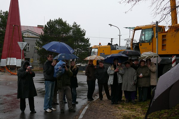 Vyzvednutí věže - 21.11.2008