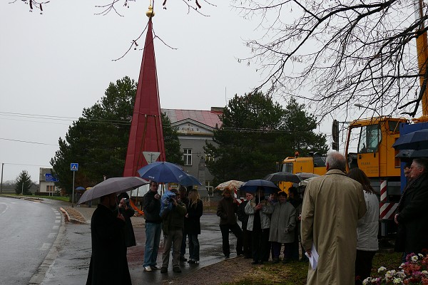 Vyzvednutí věže - 21.11.2008