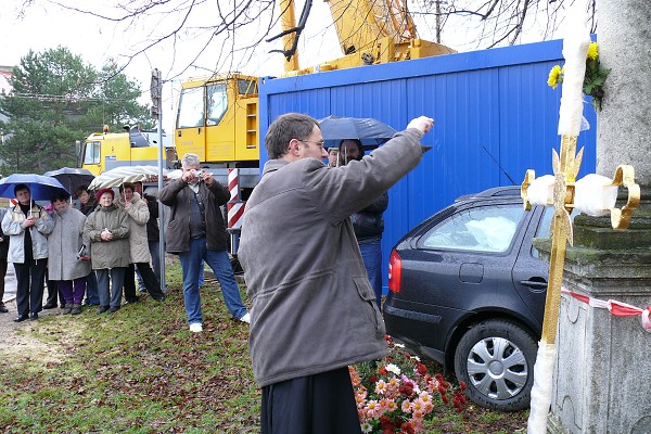 Vyzvednutí věže - 21.11.2008