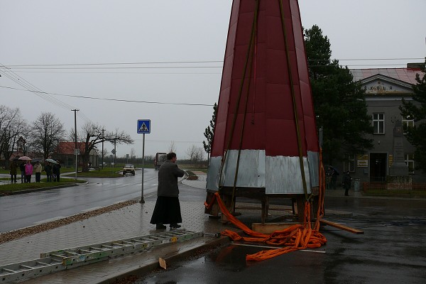 Vyzvednutí věže - 21.11.2008