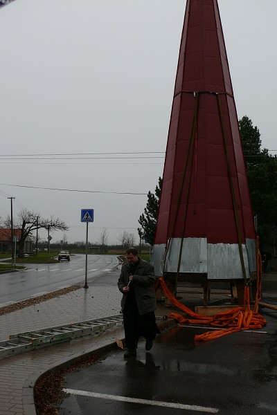 Vyzvednutí věže - 21.11.2008