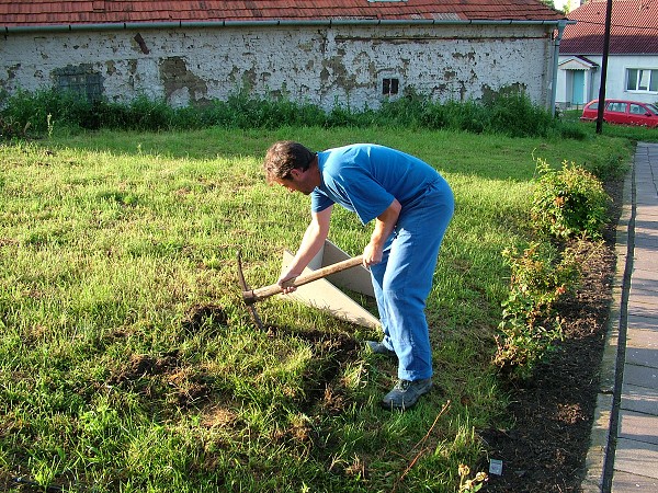 Položení pamětní desky - 25.7.2009