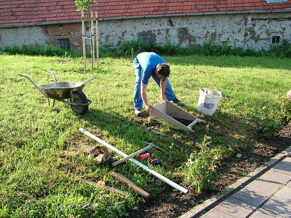 Položení pamětní desky - 25.7.2009