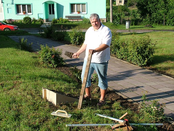 Položení pamětní desky - 25.7.2009