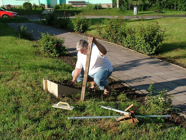 Položení pamětní desky - 25.7.2009