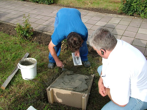 Položení pamětní desky - 25.7.2009