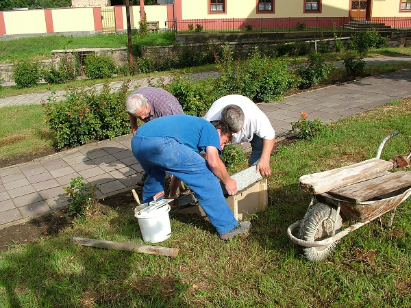 Položení pamětní desky - 25.7.2009