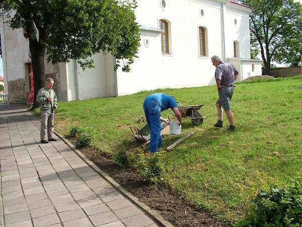 Položení pamětní desky - 25.7.2009