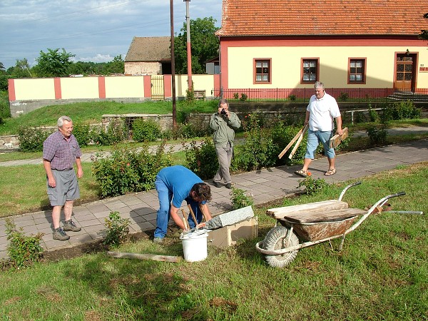 Položení pamětní desky - 25.7.2009