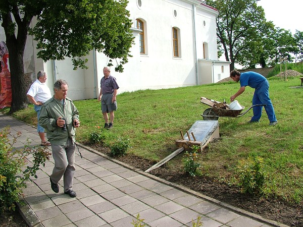 Položení pamětní desky - 25.7.2009