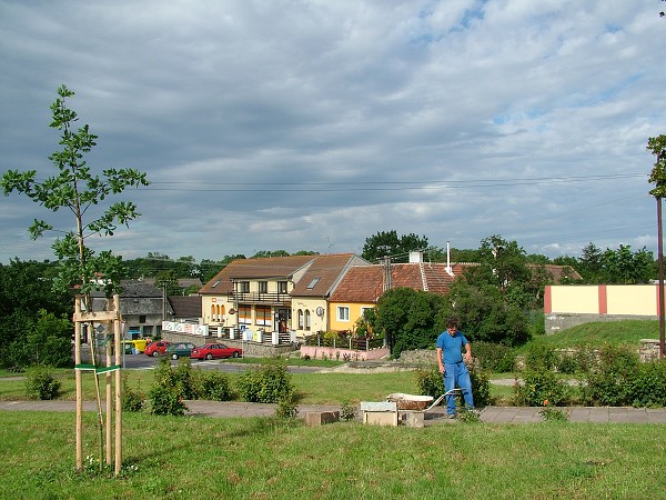 Položení pamětní desky - 25.7.2009