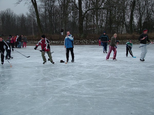 Hokejový zápas - 1.1.2009