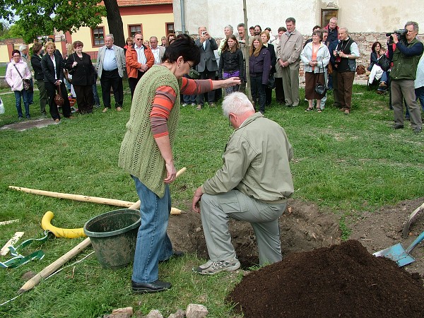 Sázení stromů - 2.5.2009