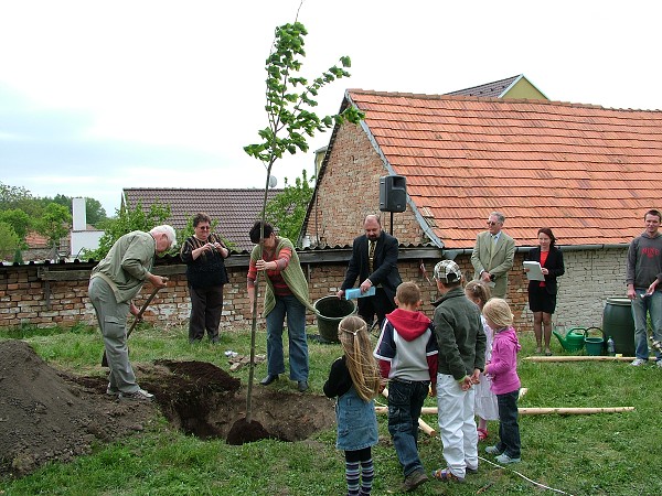 Sázení stromů - 2.5.2009