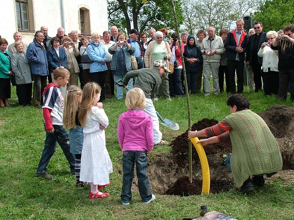 Sázení stromů - 2.5.2009