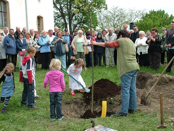 Sázení stromů - 2.5.2009