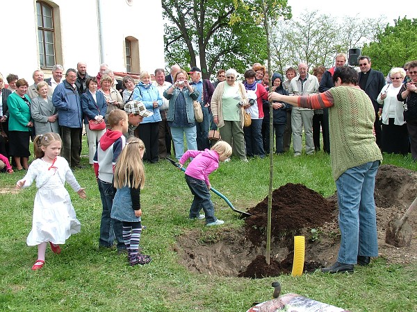 Sázení stromů - 2.5.2009