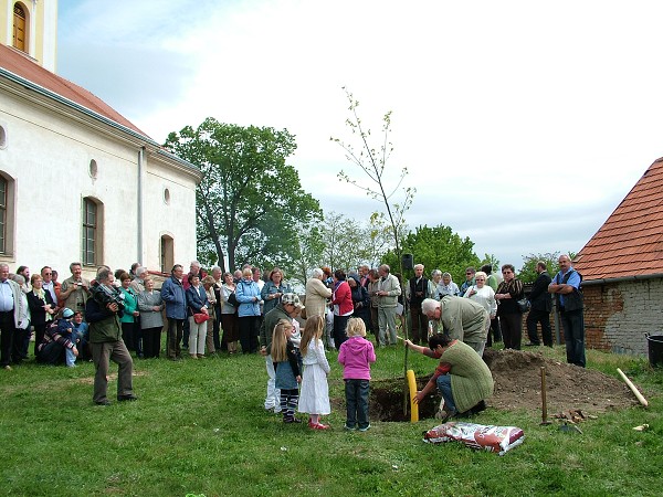 Sázení stromů - 2.5.2009