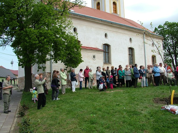 Sázení stromů - 2.5.2009