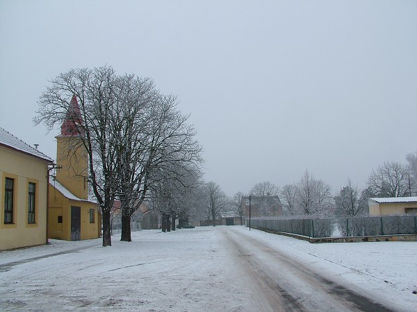 Zima v Litobratřicích - 17.1.2009