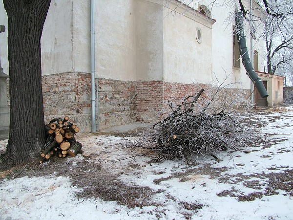 Zima v Litobratřicích - 17.1.2009