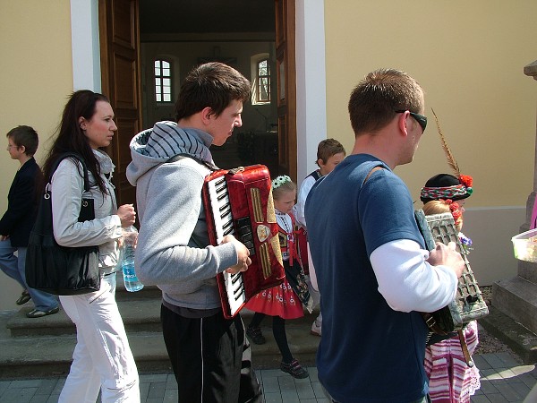 Poutní mše svatá - neděle 25.4.2010