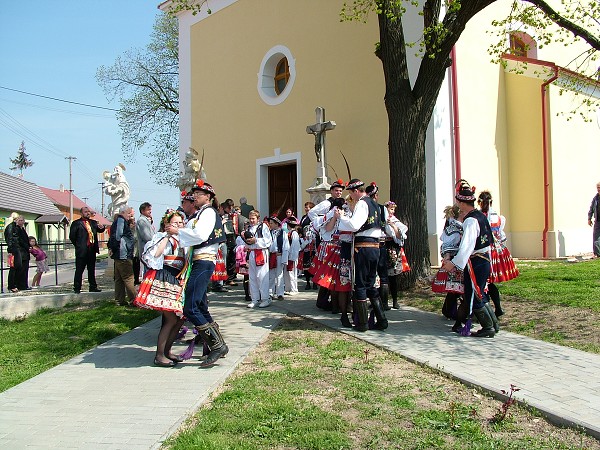 Poutní mše svatá - neděle 25.4.2010