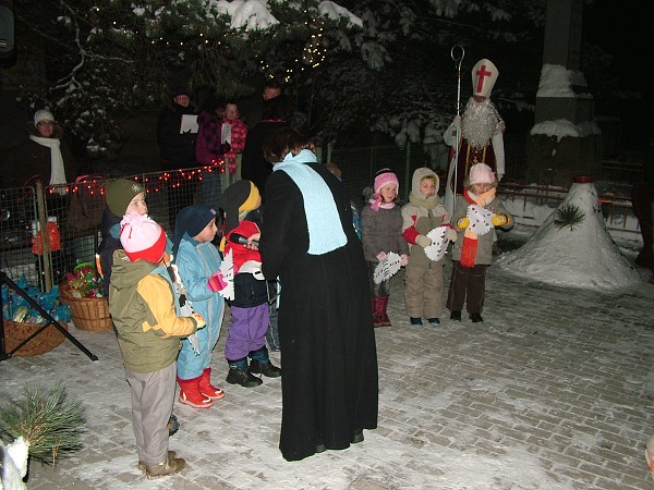 Rozsvícení ván. stromu - 4.12.2010